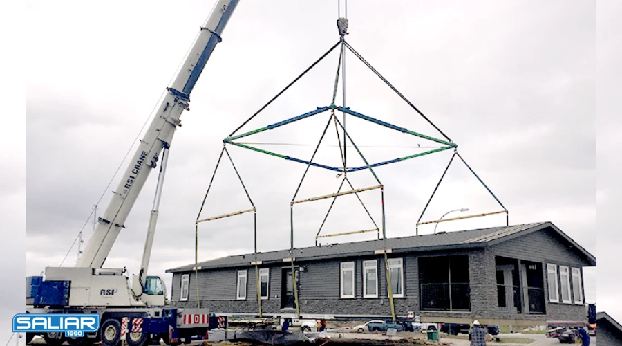 شاهین جرثقیل در ساختمان سازی