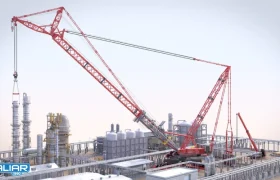 فلاپ جرثقیل و بالابردن تعادل وقدرت جرثقیل