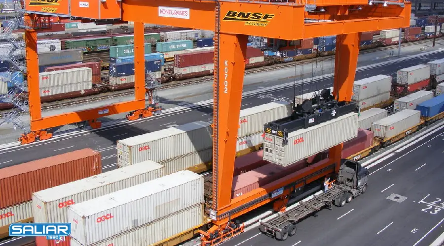 انواع جرثقیل حمل کانتینر