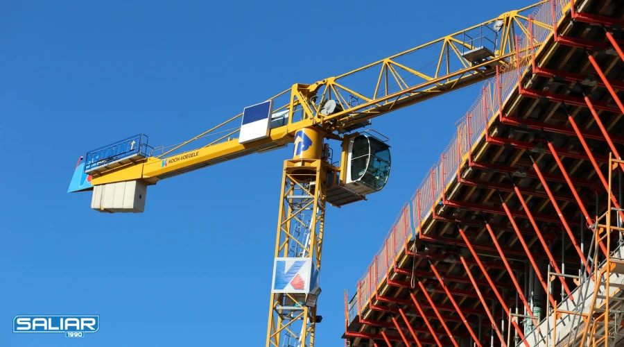 تاور کرین در ساختمان سازی