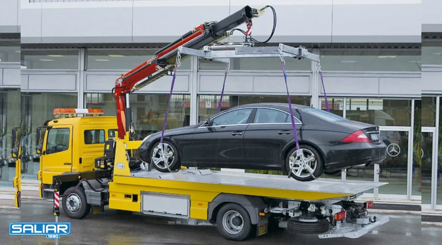 خودروبرکفی جرثقیل دار 