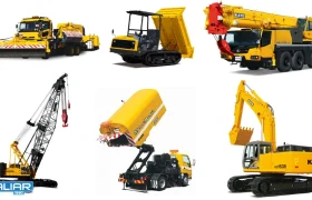 محصولات ژاپنی کاتو، انواع جرثقیل کاتو