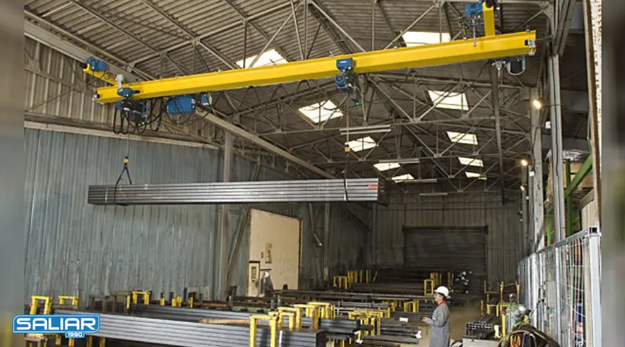 جرثقیل سقفی در انباز پروژه های ساختمانی