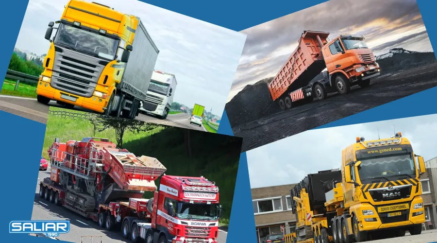 انواع کامیون