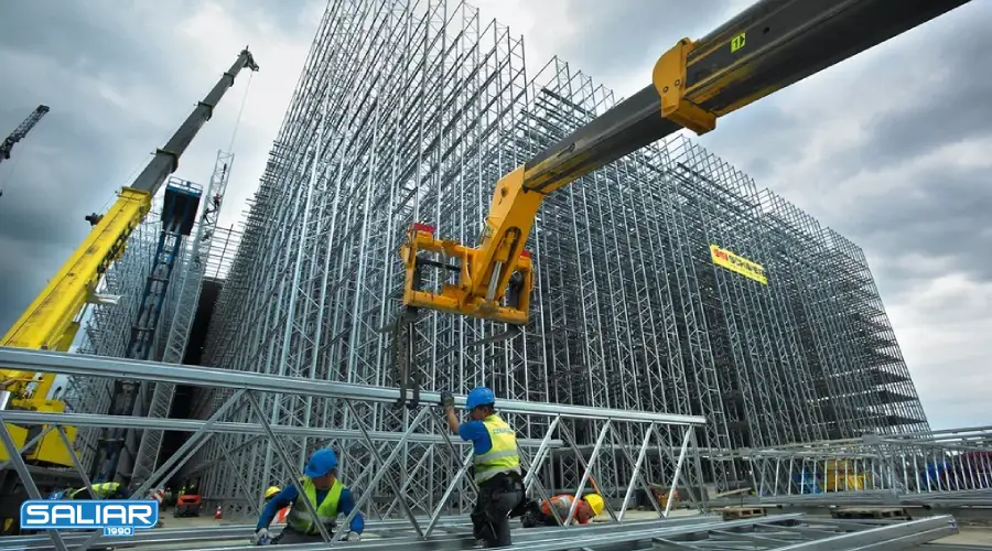 جرثقیل ماشینی، جرثقیل تلسکوپی در ساخت وساز