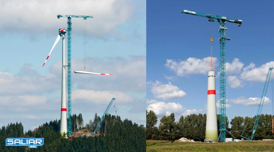 تاورکرین لیبهر با ظرفیت و ارتفاع بالا