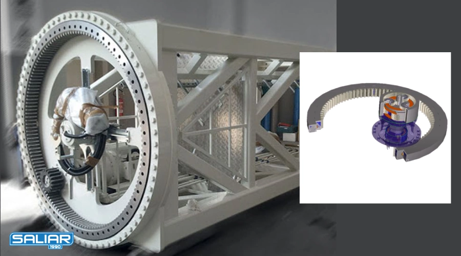 نحوه چرخش جرثقیل