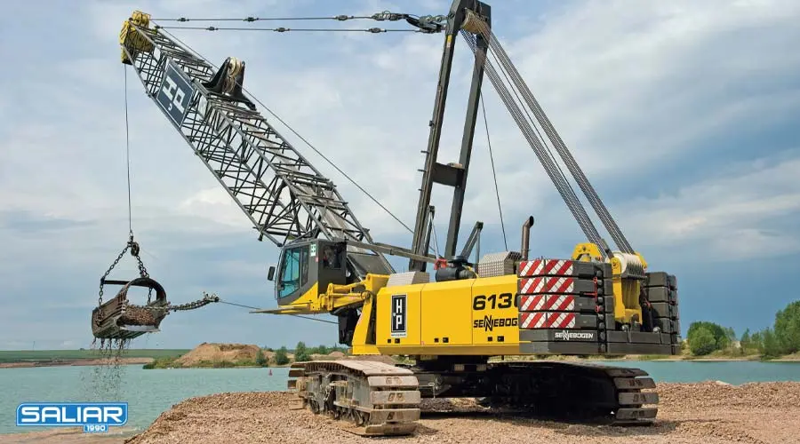 یاتاقان چرخشی جرثقیل خزنده