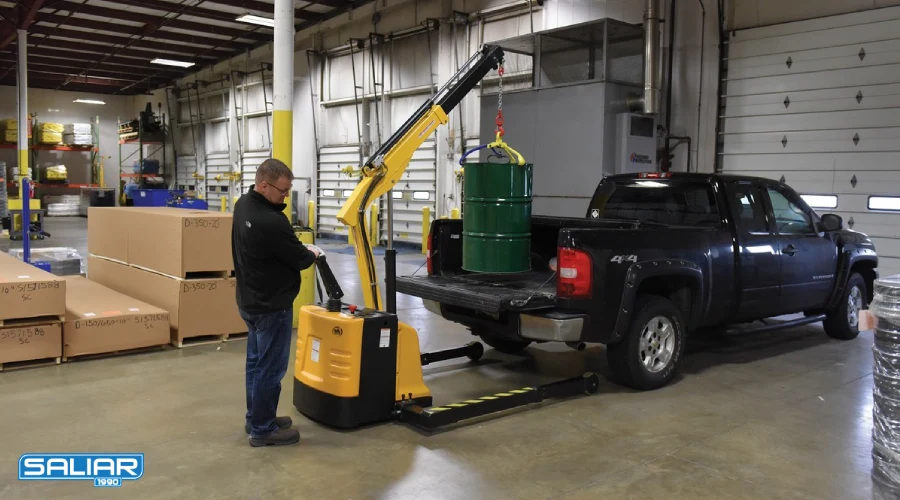 جرثقیل برقی با باتری