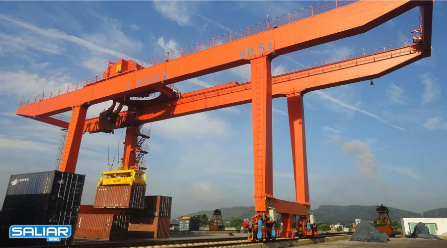 جرثقیل دروازه ای ریلی